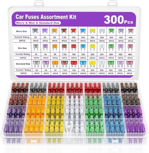 300 pcs fusibili auto - pcs,