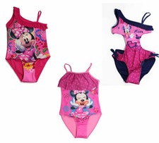 Costume Intero Mare Piscina Monokini Balza Pois Swim Trikini Bimba Minnie
