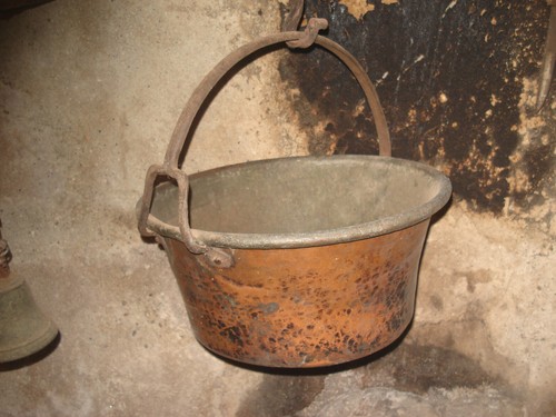 Paiolo epoca rame - d'epoca,