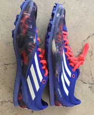 Scarpe Chiodate Viola e Rosa Fluo, Adidas Uomo Usate Taglia 40,5 