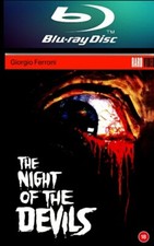 LA NOTTE DEI DIAVOLI💀BLU RAY doppia cover audio ITA🇮🇹CON BOOKLET🔴ULTIMO⚠️⚠️⚠