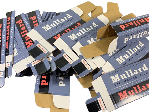 50x mullard scatole tubo vuoto - 50x,