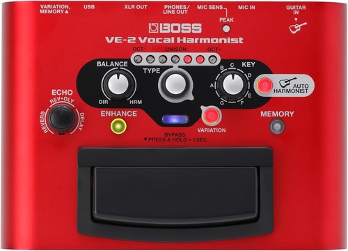 Boss vocal harmonist - boss, ve-2