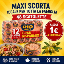 Rio mare tonno 48x65g - 48x65g, olio