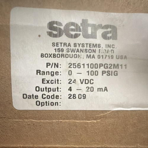 Setra 2561100pg2m11 manometro - 2561100pg2m11,