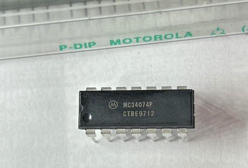 Mc34074p motorola quad - motorola, amp