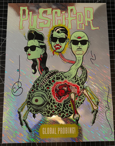 Poster foil puscifer global - foil,