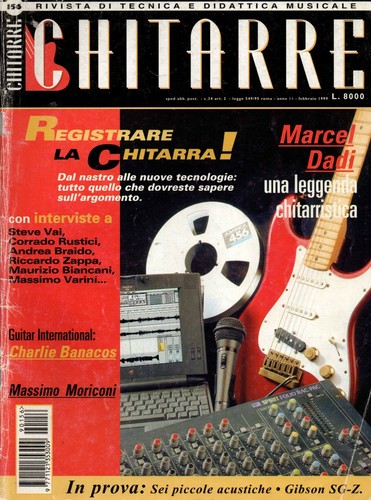 Rivista chitarre 156 - 56.,