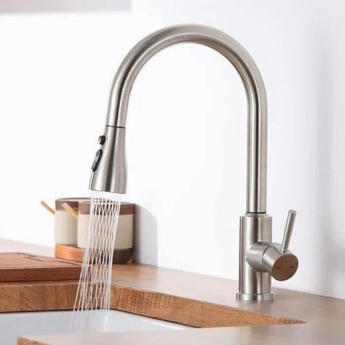 Rubinetto cucina nichel - da,