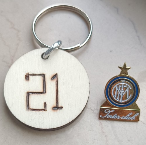 Portachiavi inter legno - inter,