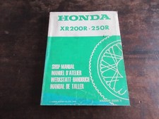 Honda XR200R XR250R 1984 OEM