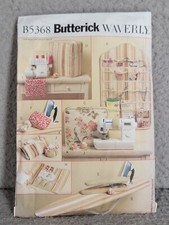 B5368 Butterick Modello da Cucito Organizzatore da Parete Kit Copri Stiro Pincushion 
