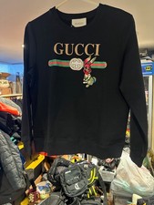 Felpa donna Gucci nera con