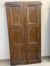 Coppia Di Porte In Noce Epoca