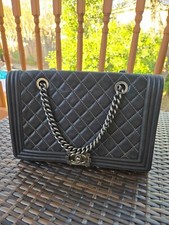 Chanel Large Boy Shopping Tote