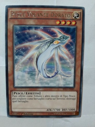 Yugioh pesce volante dorato - dorato,