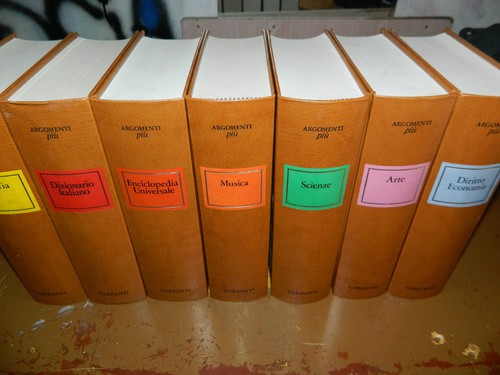 Collana enciclopedia garzanti - enciclopedia,