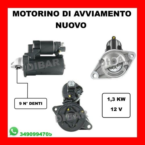 Motorino avviamento nuovo - motorino,