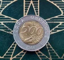 (£)     500 Lire 1991 -