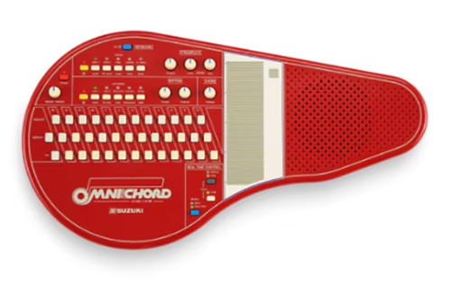 Suzuki omnichord 108 red - om-108,