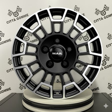 SET 4 Cerchi in lega compatibili OPEL VIVARO-B da 17" MAK NUOVI