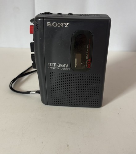 Sony tcm 354v cassette - sony, corder