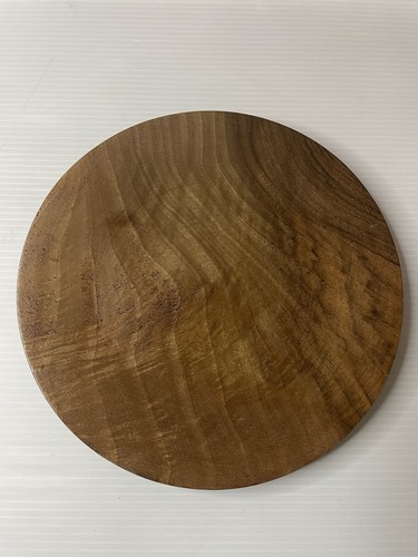 Piatto artigianale noce - piatto, in