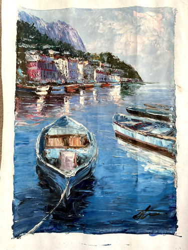 Dipinto originale firmato - , a