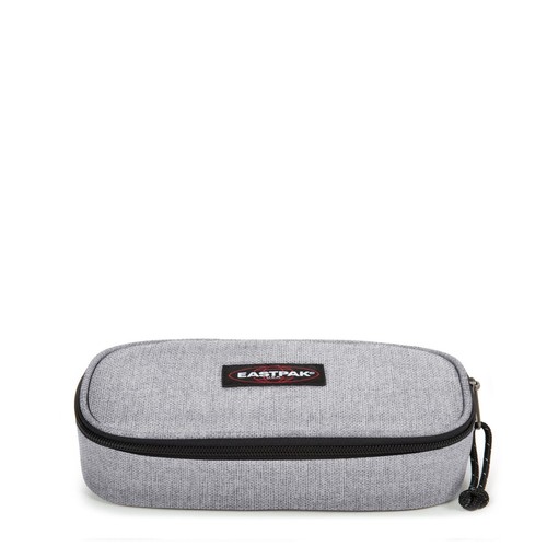Astuccio ovale grigio chiaro - ovale,