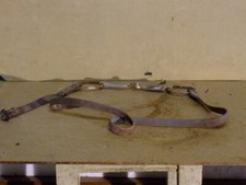 MORSO PER CAVALLO IN ACCIAIO E PELLE + RICAMBIO-