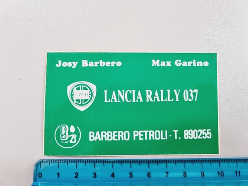 Adesivo lancia rally - adesivo,