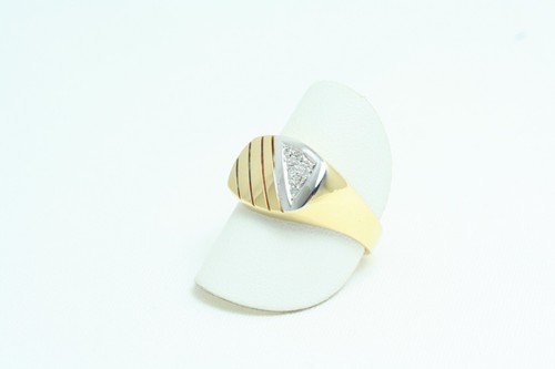 Anello uomo scudo oro - da,