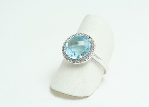 Anello solitario donna in - anello,