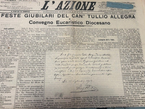 Azione settimanale epoca 6 - l'azione,
