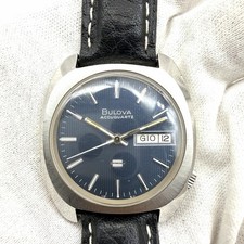 Orologio Bulova Accuquartz Day Date Cal 2242 vintage BLU RARO