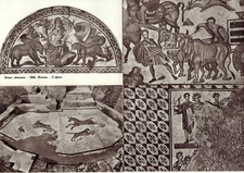PIAZZA ARMERINA - ENNA - VILLA ROMANA - 4 CART. -18033-
