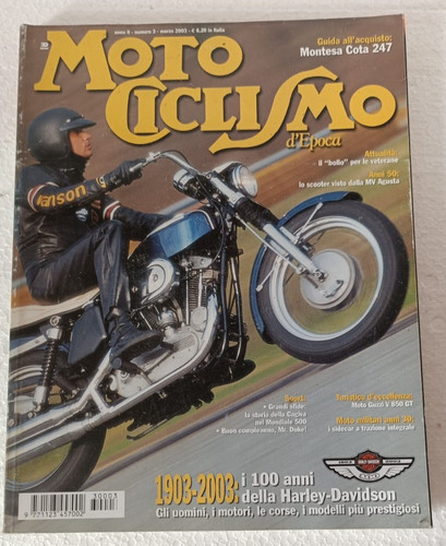 Motociclismo epoca 2003 - d'epoca,
