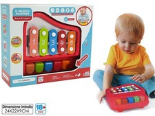 x Magico Xilofono Giocattolo Prima Infanzia Gioca E Impara Musicale +18 Mesi sar