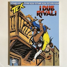 TEX 214 NUOVA RISTAMPA I DUE RIVALI FUMETTI SBE WILLER COME NUOVO POSTER