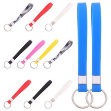  Braccialetti portachiavi in ​​​​silicone da 12 pezzi Portachiavi delicati