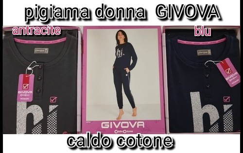 Pigiama donna givova - pigiama,