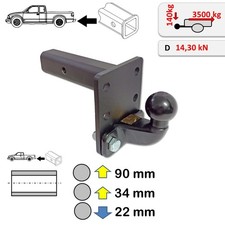 HEAVY DUTY Gancio di traino