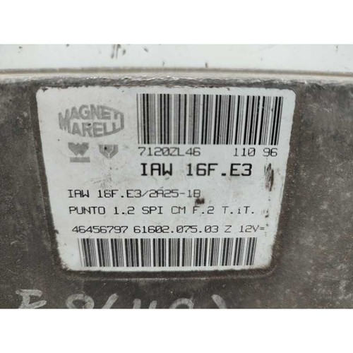 Centralina ecu per fiat punto - ecu,