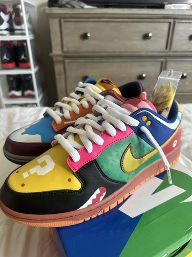 Nike custom super - custom, mario