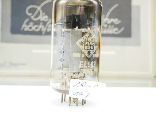 El503 telefunken tubo u33 - 1x,