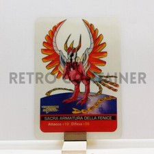 SAINT SEIYA LAMINCARDS Cavalieri dello Zodiaco EDIBAS - 104 Armatura di Phoenix