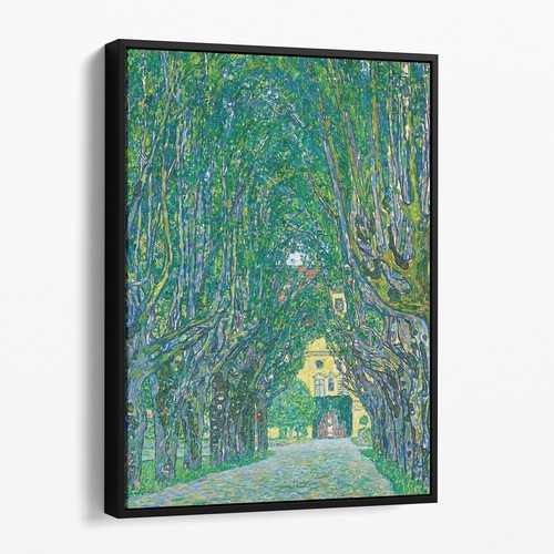 Viale nel parco gustav - gustav, klimt