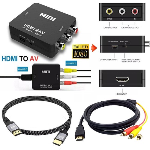 Adattatore convertitore rca - convertitore,