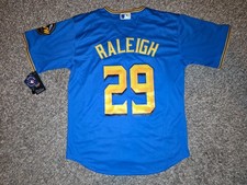 Maglia Cal Raleigh #29 Seattle Mariners uomo CITY CONNECT