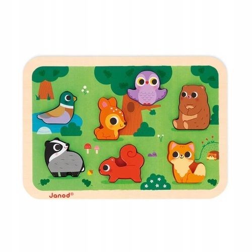 Janod puzzle legno - in,